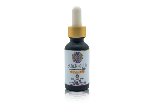 Black Gold (Egyptian Black Seed & CBD Oil) (10z/800mg)