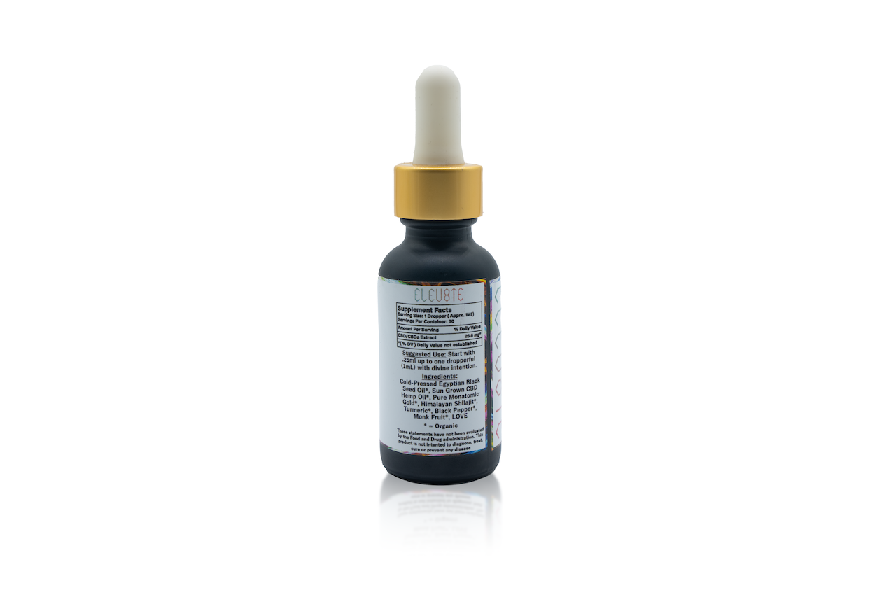 Black Gold (Egyptian Black Seed & CBD Oil) (10z/800mg)