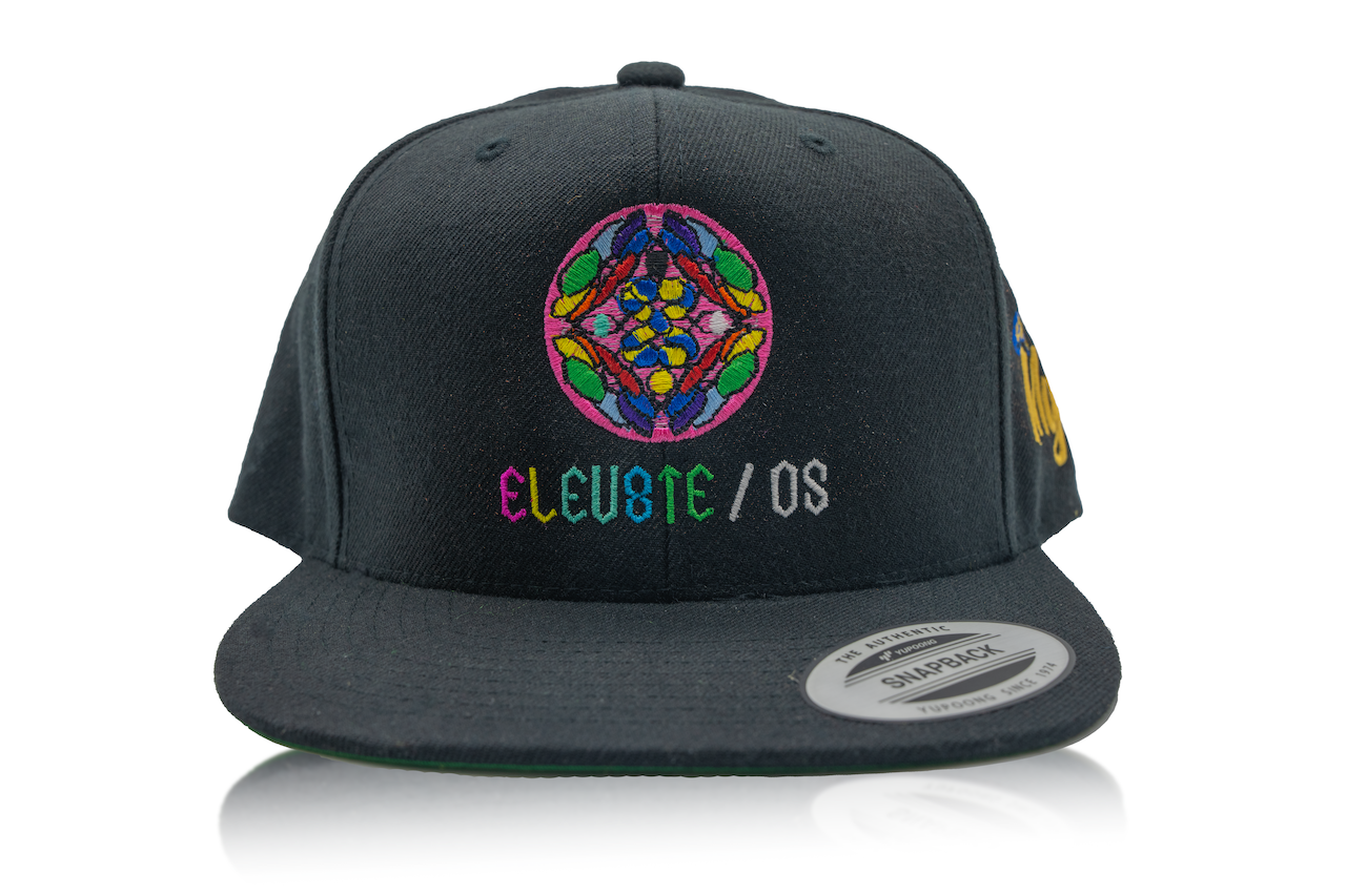 Elev8te/OS x Mycos Limited Edition Embroidered Hats (Black)